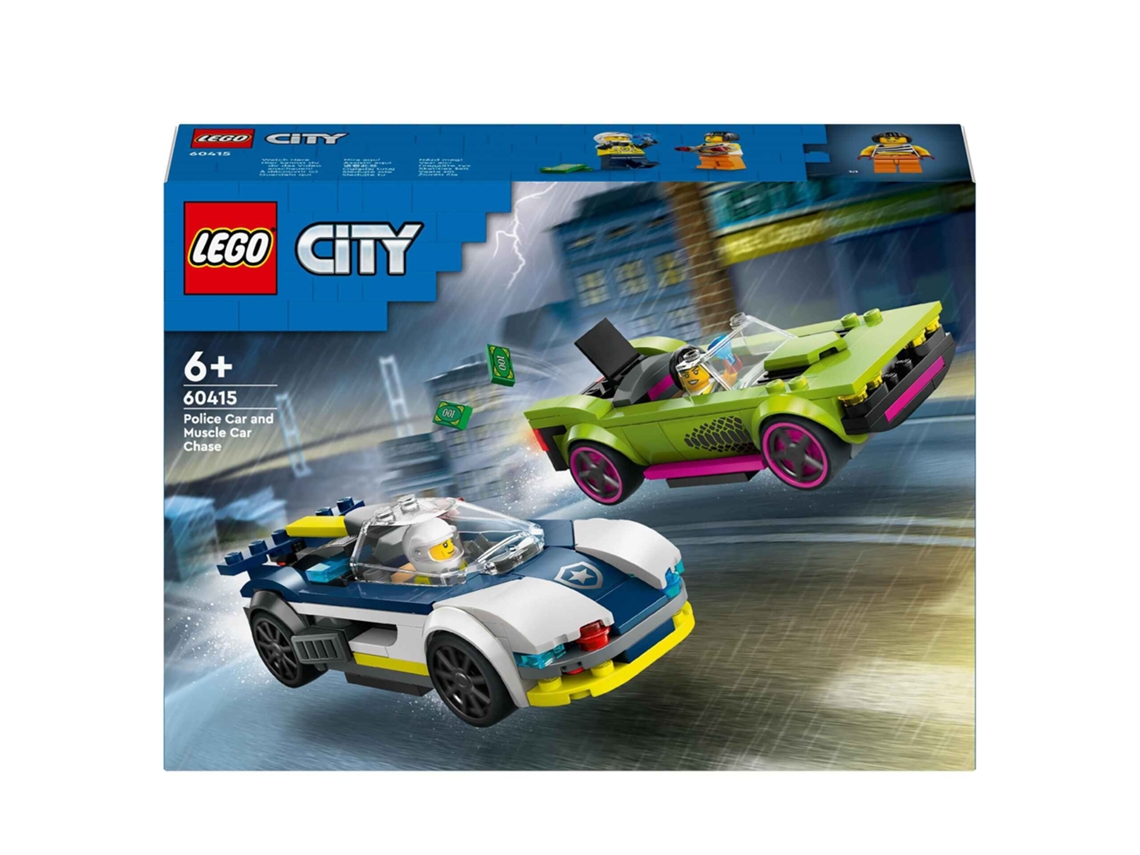 LEGO City: Perseguição de Carro da Polícia a Muscle Car - 60415