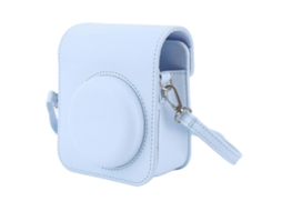 Mini Bolsa Protetora para Câmera Instantânea, Estojo em Pu com Alça de Ombro Ajustável para Câmera Fujifilm Instax Mini 12 TAISHENGDA