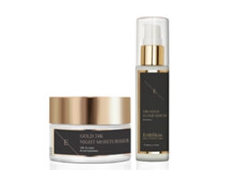 Soro Elixir Antirrugas Ouro 24k Hidratante Noturno Antirrugas Ouro 24k Erth Skin London