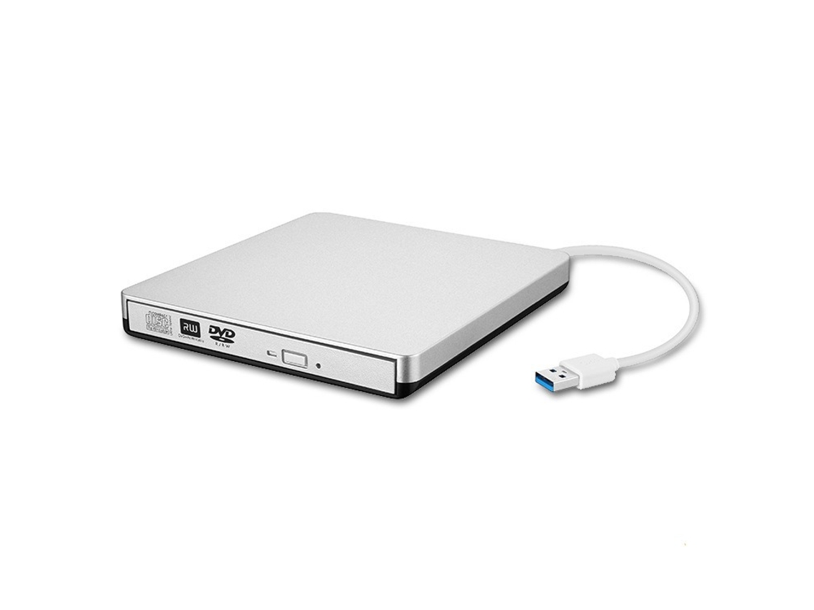 Adaptador Tipo C para Usb 3.0, Suporta Leitura e Gravação de Discos, Inclui Cd, Dvd, Vcd, ZYBLSSBB