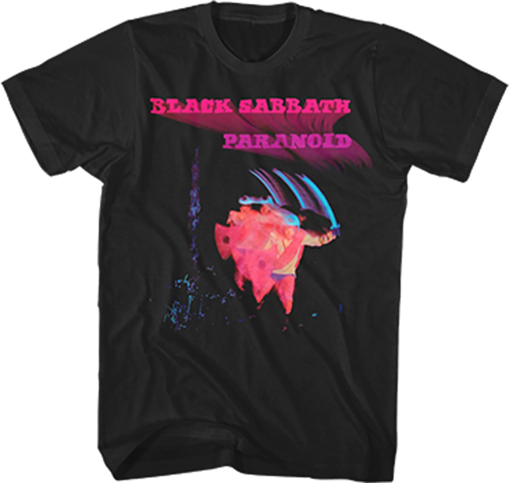 T-shirt Rockinstone Paranoid Black Sabbath(m)