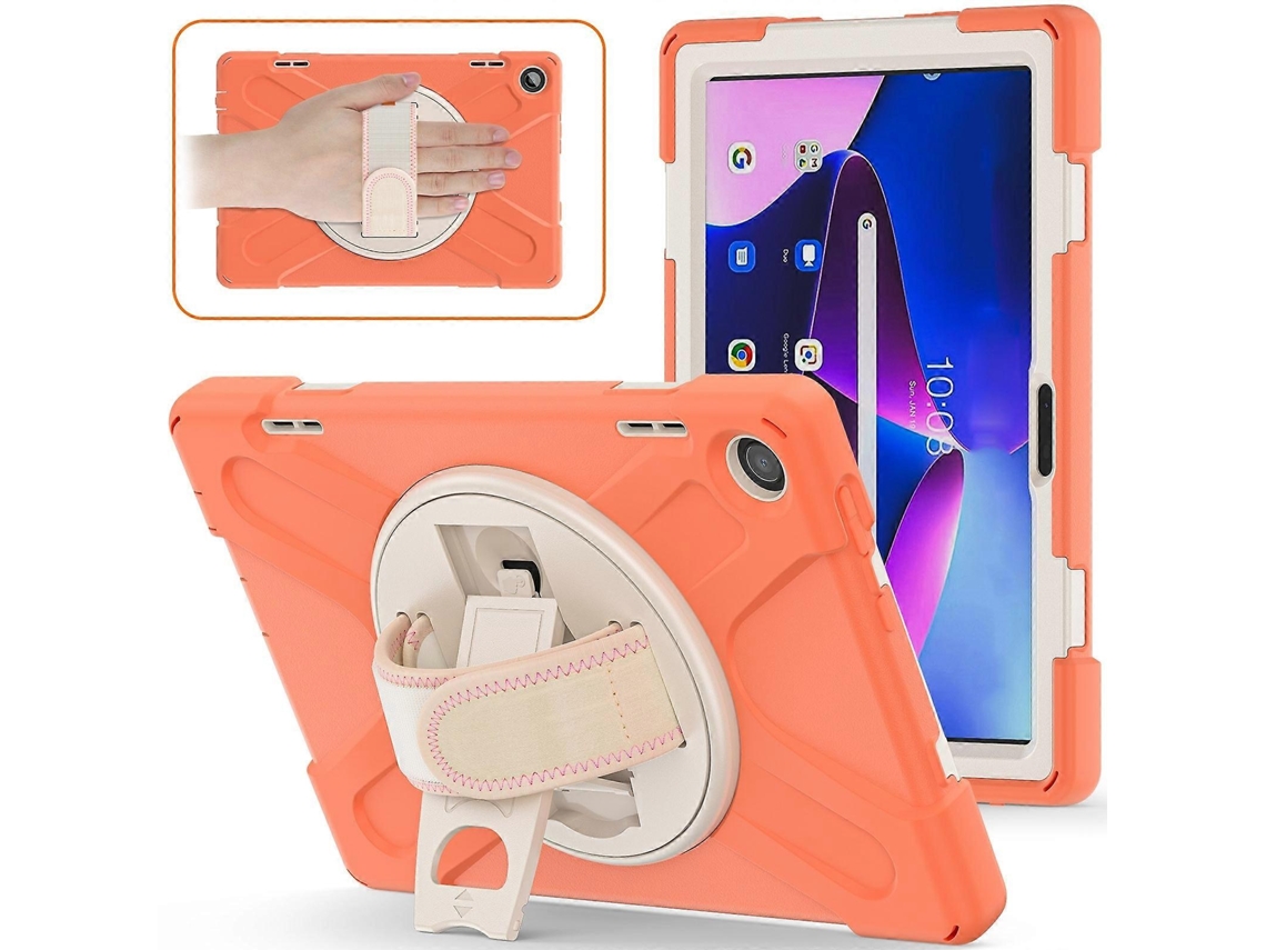Capa Protetora De Silicone + Pc Para Tablet Lenovo Tab M10 10.1 3ª Geração