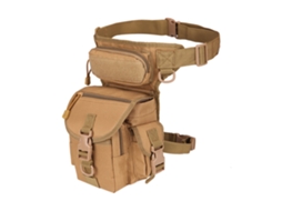 Bolsa de coxa militar ajustável para homem mochila de cintura utensílio para caminhada moto outdoor S/MARCA