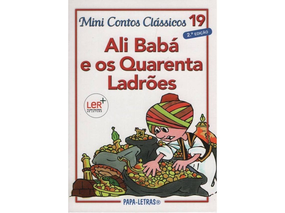 Livro Ali Baba E Os Quarenta Ladroes -19 (Português)