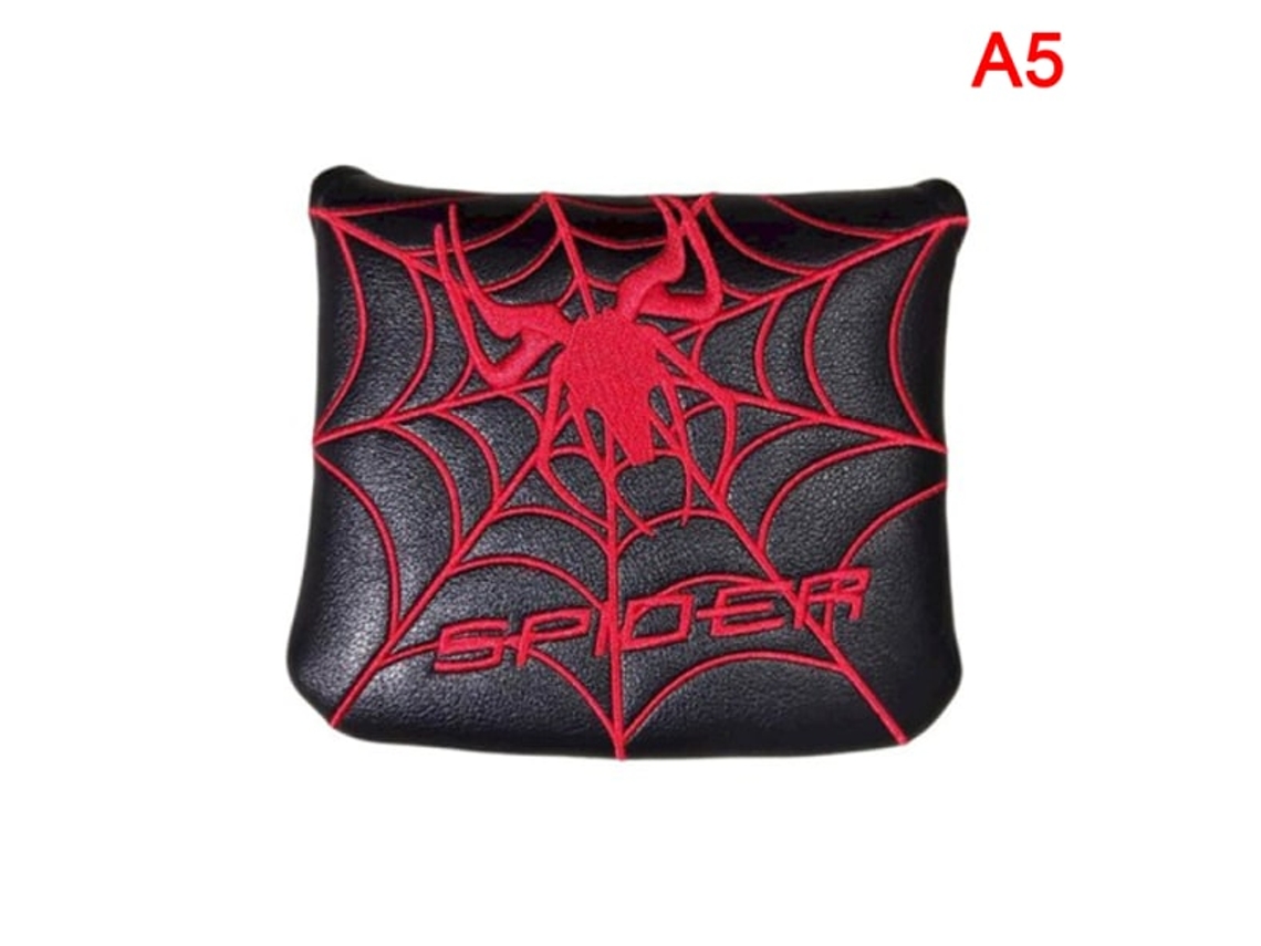 Protetor de Cabeça de Taco Quadrado Compatível com Taco de Golfe Tipo Mallet, Compatível com Taylormade Spider A5. BRILVIBERA