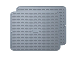 2026 colchón Secado Platos Silicona Grande 17x13 Pulgadas Set 2 Resistente Calor Antideslizante