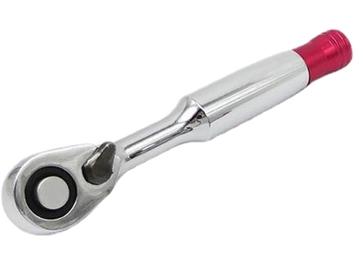 Chave De Catraca Profissional 72 Dentes, Encaixe Quadrado 1/4",