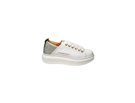 Sapatilhas De Mulher Alexander Smith Sportive Pele Branco (36)