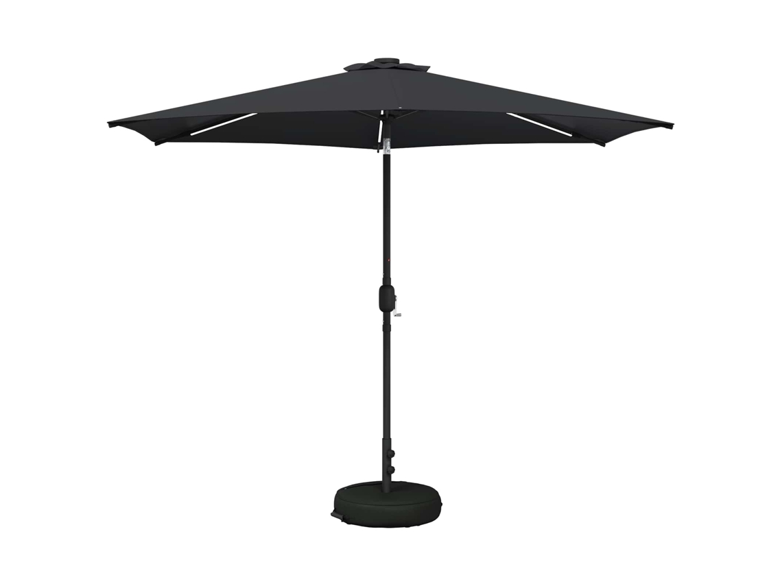 Vidaxl Guarda-sol De Jardim Com Luzes Led 300 X 300 Cm Poliéster