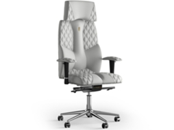 Cadeira de Escritório Ergonómica KULIK Business Stitching PU Couro (Branco -130x50x50cm)