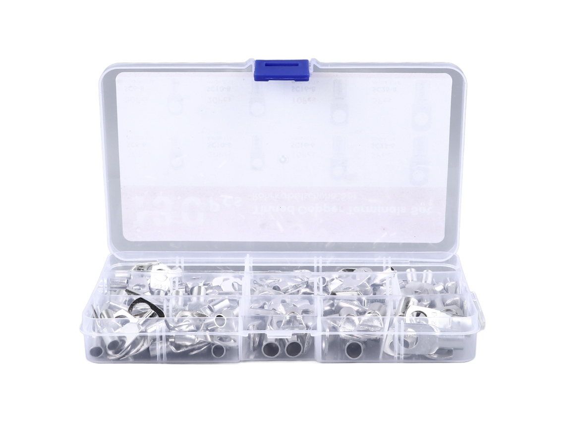 Kit De Blocos De Terminais De Cobre Laxiscreed Com 130 Peças Para Conexões Seguras E Estáveis