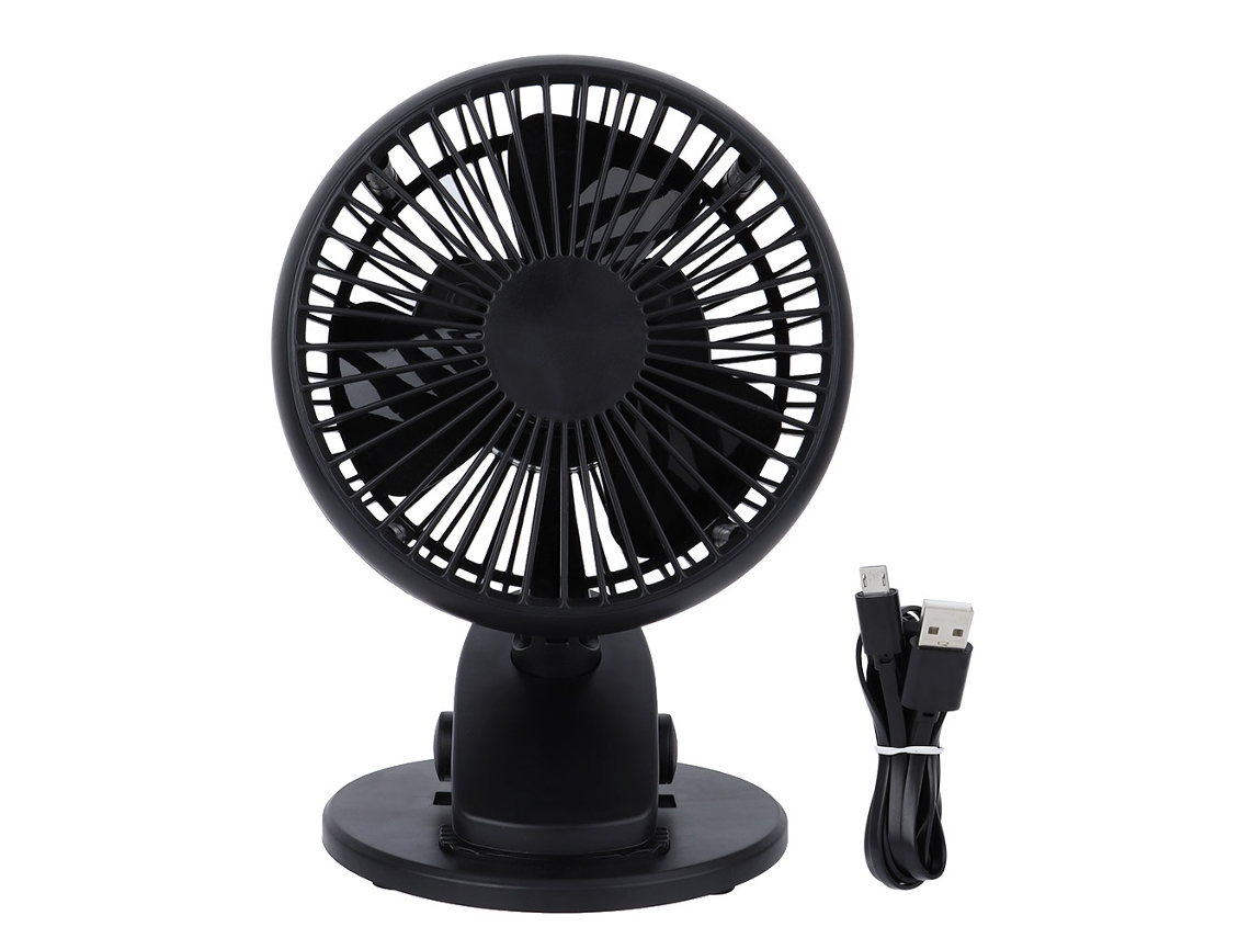 Ventoinha Elétrica Compacta Mini Laxiscreed, Oscilante, Afixável, Com Ajuste De Velocidade