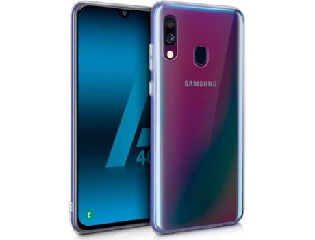 Capa Samsung Galaxy A40 COOL Silicone Transparente