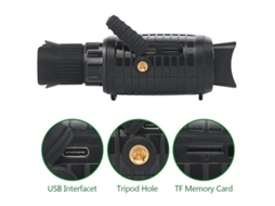 Óculos De Visão Noturna Monóculos Digitais De Visão Noturna R7 Para 100 De Escuridão Escopo De Visão Noturna Infravermelha 1080p Full Hd Bestvite