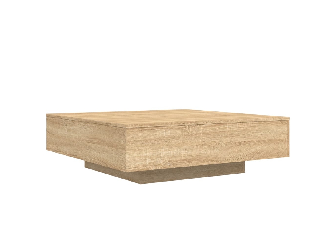 Coffee Table, Coffee Tables Vidaxl Marrom Madeira Processada (100 X 100 X 31 Cm)