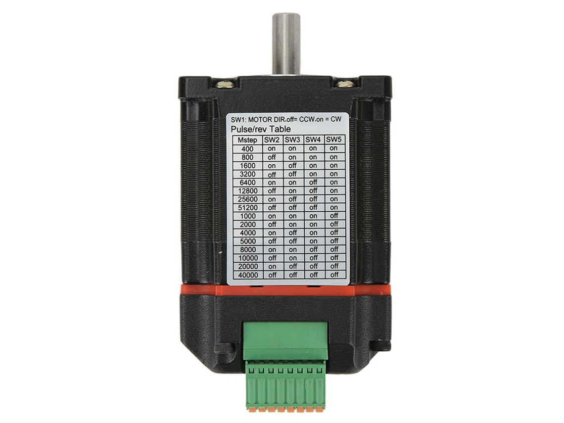 Motor de Servo Integrado com Driver de Passo Micro em Loop Fechado 1.5n·m 20 48v Dc para Impressora 3d