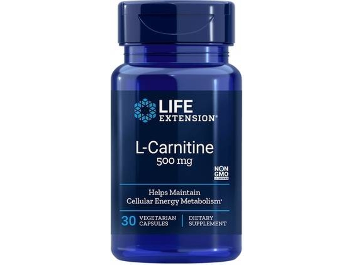 Suplemento Alimentar LIFE EXTENSION L-Carnitina (30 cápsulas vegetais)