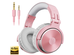 Oneodio Wired Professional Studio Pro Dj Auscultadores com MicroAuriculares Sobre a Orelha Hifi Monitor Música Auscultadores para TeleAuriculares Pc
