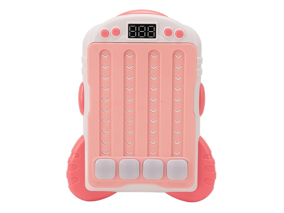 Mali console de Jogo de Ritmo Infantil Pink: Treinamento Cognitivo, Atenção e Motor com Música