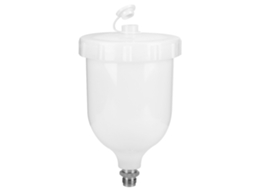 Frasco de spray de plástico de 600ml (com capacidade de 600ml, compatível com pistolas de pintura profissionais)
