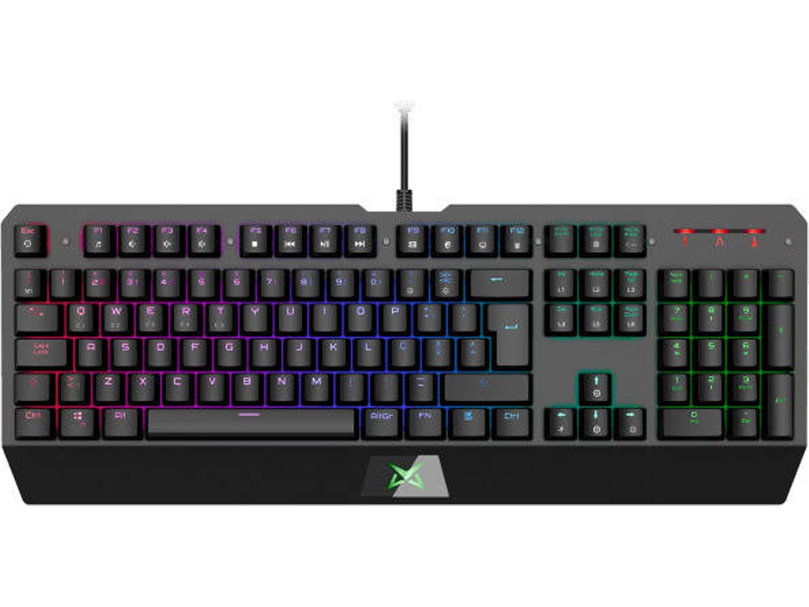 Teclado Gaming MATRICS Blade Mech (Mecânico - Português - Preto)