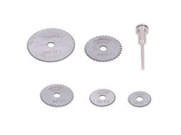 Laxiscreed Placas De Aço Rápido Para Serra Circular Em Inox E Alumínio, 1/8’’ De Alta Precisão
