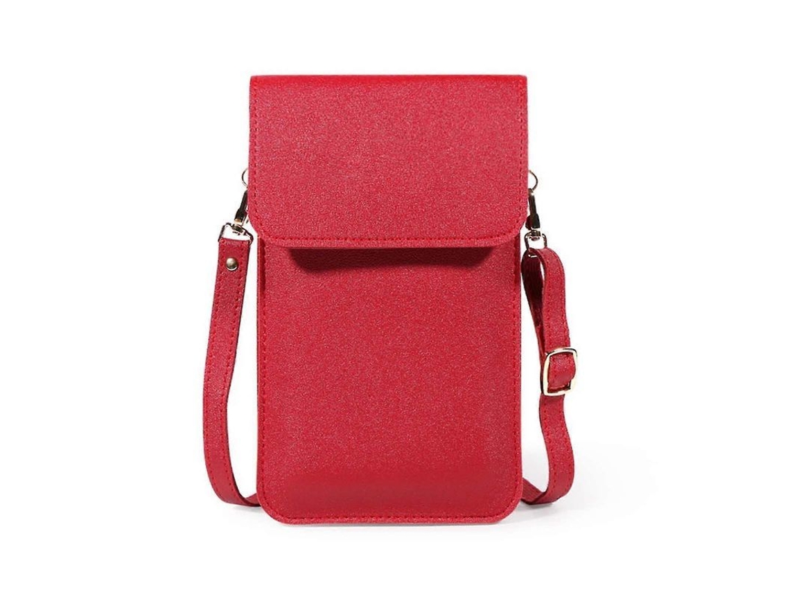 Bolsa Leve De Pvc À Prova De Goteiras Com Alça Ajustável Para Dia A Dia - Capacidade Grande E Versátil Vermelho Jujuba