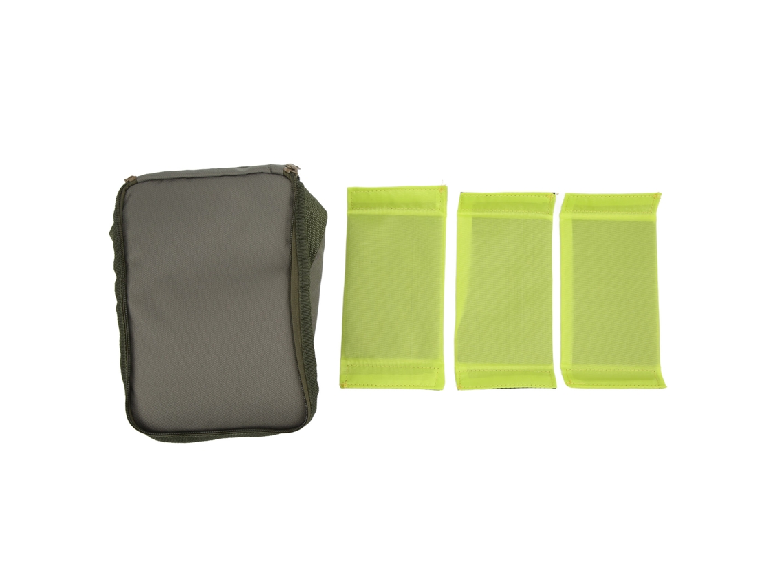 Bolsa De Pesca Outdoor Multifuncional Com Divisórias Ajustáveis Em Têxtil Oxford 600d Cor Verde Militar