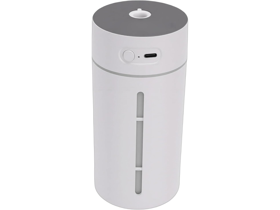 Umidificador Portátil Pequeno Para Idosos, De Mesa Usb Com Luz Projeção 7 Cores Carro, Quarto
