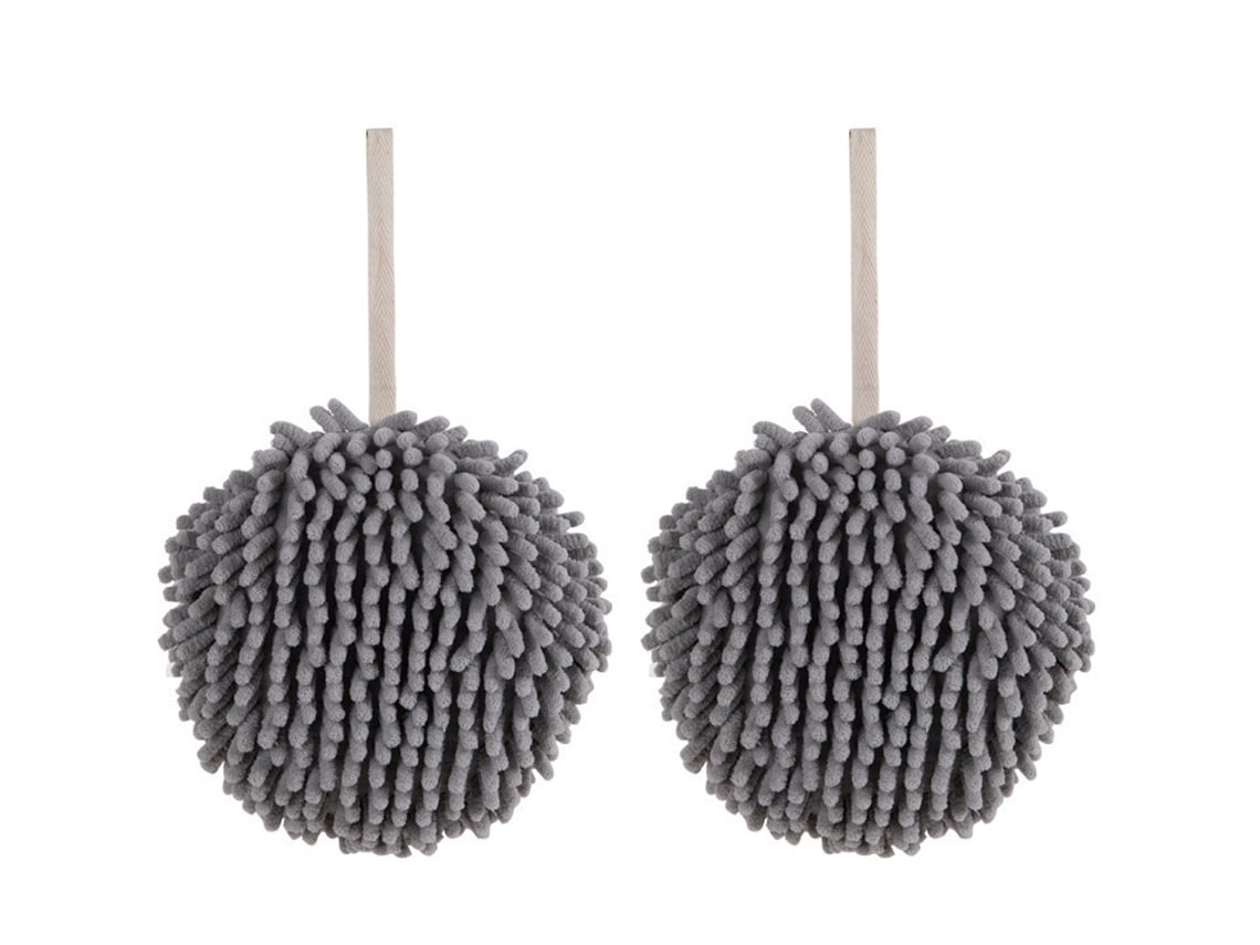 2 Toalhas De Mão Chenille (microfibra)