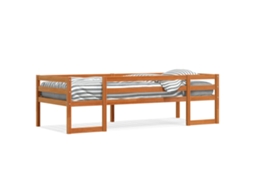 Kids' Bed Frame, Kids' Bed Frames Vidaxl Marrom Madeira De Pinho (90 X 200 Cm)