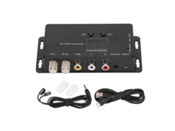 Modulador Tv LAXISCREED Conversor Av rf Pal Ntsc Ajustável