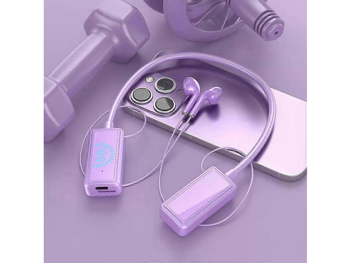 Fones De Ouvido Sem Fio Bluetooth Com Faixa De Pescoço À Prova Dágua E Tela Ly Ebike
