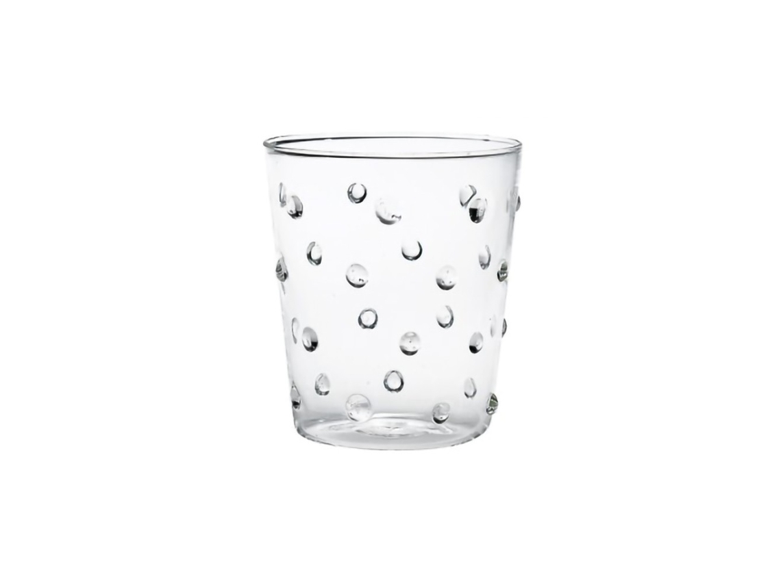 Copo Zafferano Party Vidro Transparente 45 Cl Conjunto De 6 Peças De Vidro