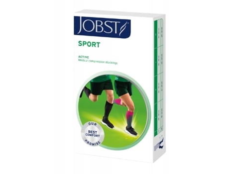 Jobst Sports Compression Knee High Socks Ccl1 Pink Size L Essity