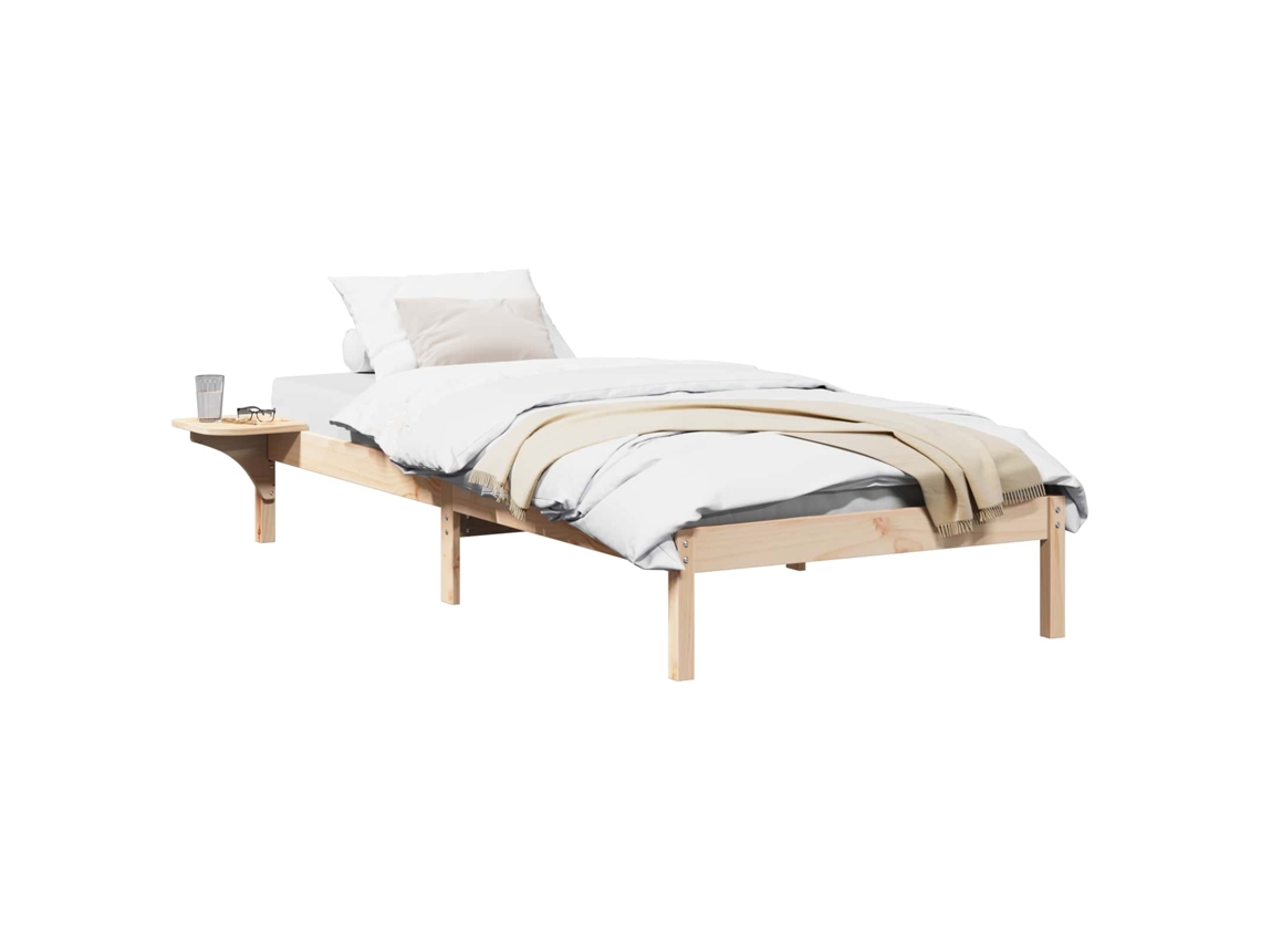 Estrutura da Cama Natural 90 X 190 Cm MAISON EXCLUSIVE