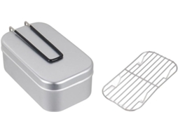 Lancheira Dobrável Toddmomy Em Alumínio, Ideal Para Piqueniques E Pesca, Com Alça Dobrável E Material Seguro Para