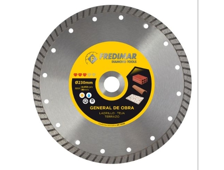 Disco Universal 230 Mm Turbo Corte Rápido Altura 10 Mm FREDIMAR