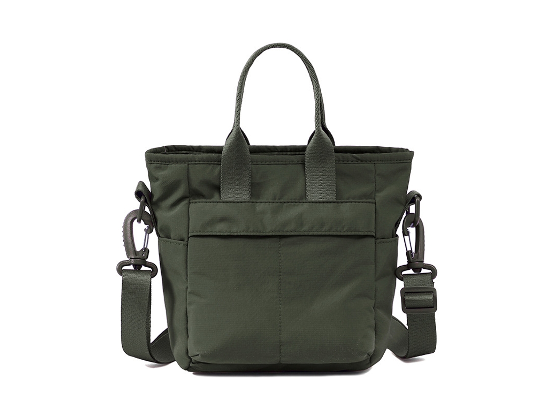 Bolsa De Nylon Grande Com Capacidade Para Transporte, Que Pode Ser Usada Como Bolsa De Ombro Ou Transversal.-tamanho Pequeno 35626 Verde Militar