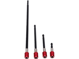 Kit De Extensão Magnética Hexagonal 1 4 Para Brocas Liberação Rápida