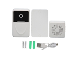 Aetheria campainha de Vídeo Sem Fio Hd com Áudio Bidirecional Visão Noturna e Notificações Instantâneas