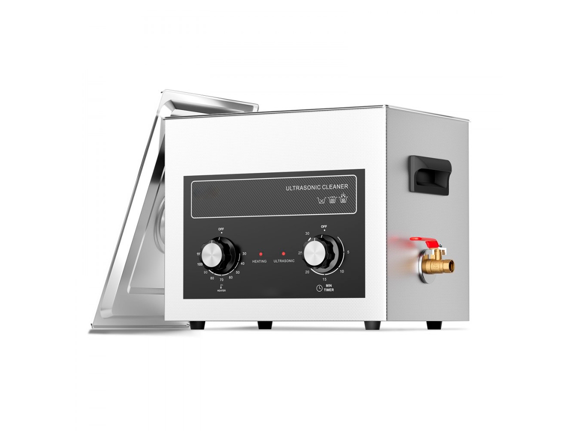 Máquina De Limpeza Ultrassônica 10l Com Aquecimento, Temporizador Digital E Controle De Temperatura Tekmaquinas