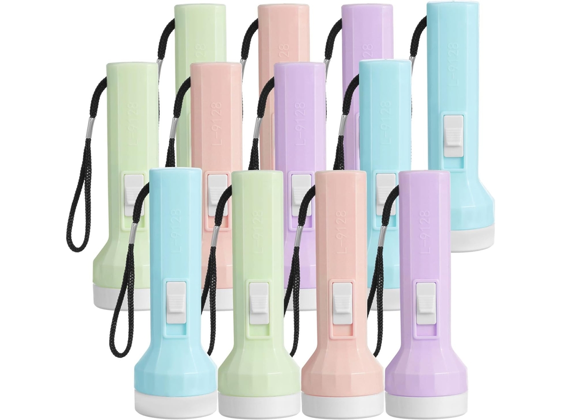 Pacote Com 12 Lanternas Pequenas, Portáteis E À Prova D'água Da Air Lighting, Em Embalagem Plástica.