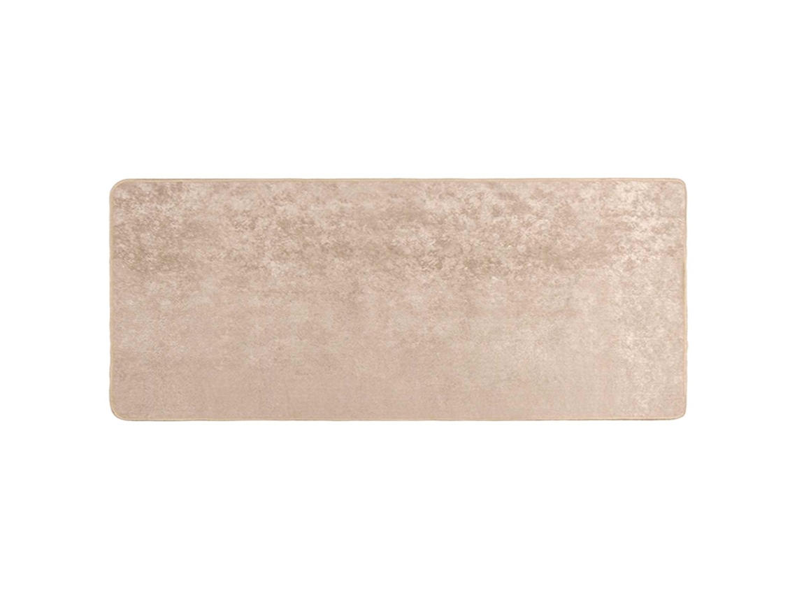 Conjunto 1 Tapete Runner Vidaxl Bege Poliéster (100 X 200 Cm)
