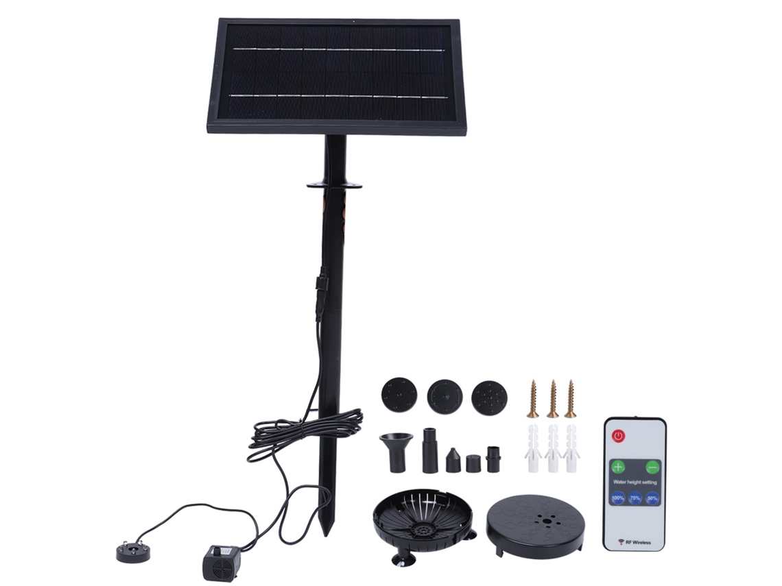 Bomba de Fonte Solar Flutuante com Luz LAXISCREED