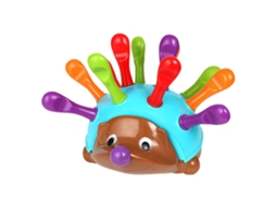Primerox brinquedo Educativo Ouriço com Espinhos Puzzle para Motricidade Fina e Sensorial Infantil