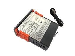 Controlador de temperatura digital stc 3018 com display led, sensor ntc e controle de precisão ±1℃ 24v S/MARCA