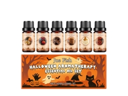 Halloween Kit Óleos Essenciais para Aromaterapia, Relaxar e Decorar LAXISCREED