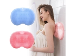 Escova De Banho Para Costas, Silicone, Com Ventosas, Massagem, Pés