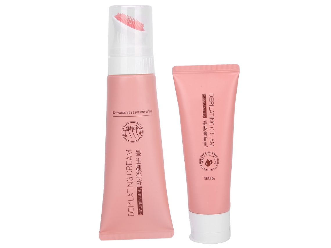 Kit De Creme Depilatório Com Creme De Reparo Oligopeptídio Para Remoção De Cabelo Corporal E Cuidado Com A Pele